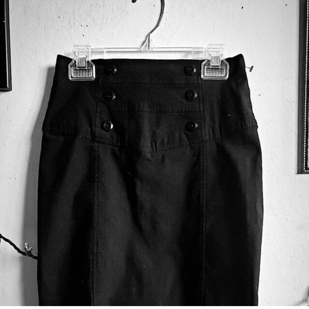 Black Pencil Skirt